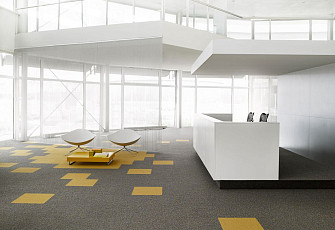 Ковровая плитка Desso Rock В интерьере фото 1 | FLOORDEALER